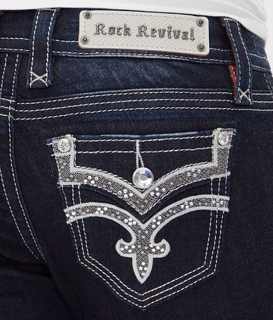 Rock Revival Iselin Easy Boot Stretch Jean BACK_POCKET