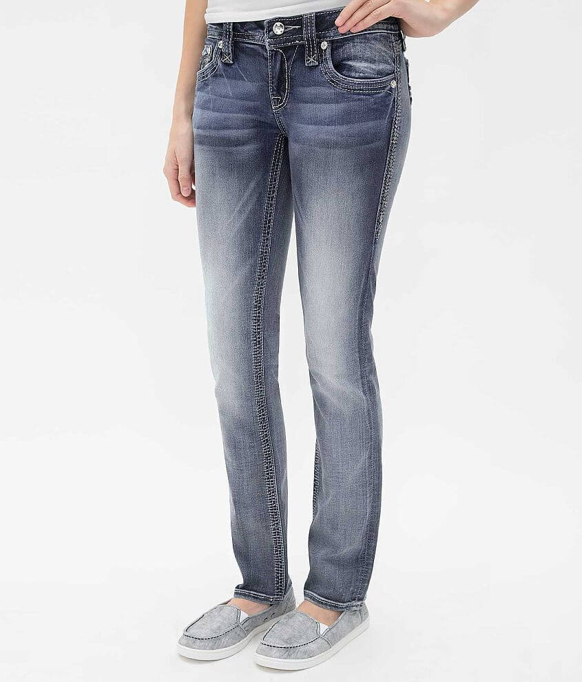 Rock Revival Novela J Straight Stretch Jean front view