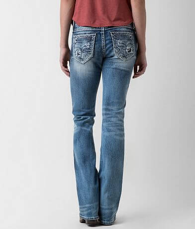 Rock Revival Evie Mid-Rise Boot Stretch Jean back view