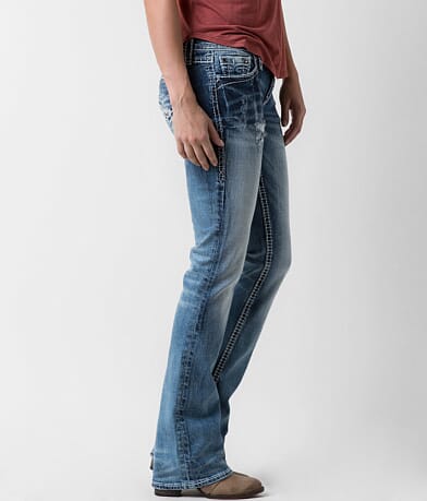 Rock Revival Evie Mid-Rise Boot Stretch Jean full right side view
