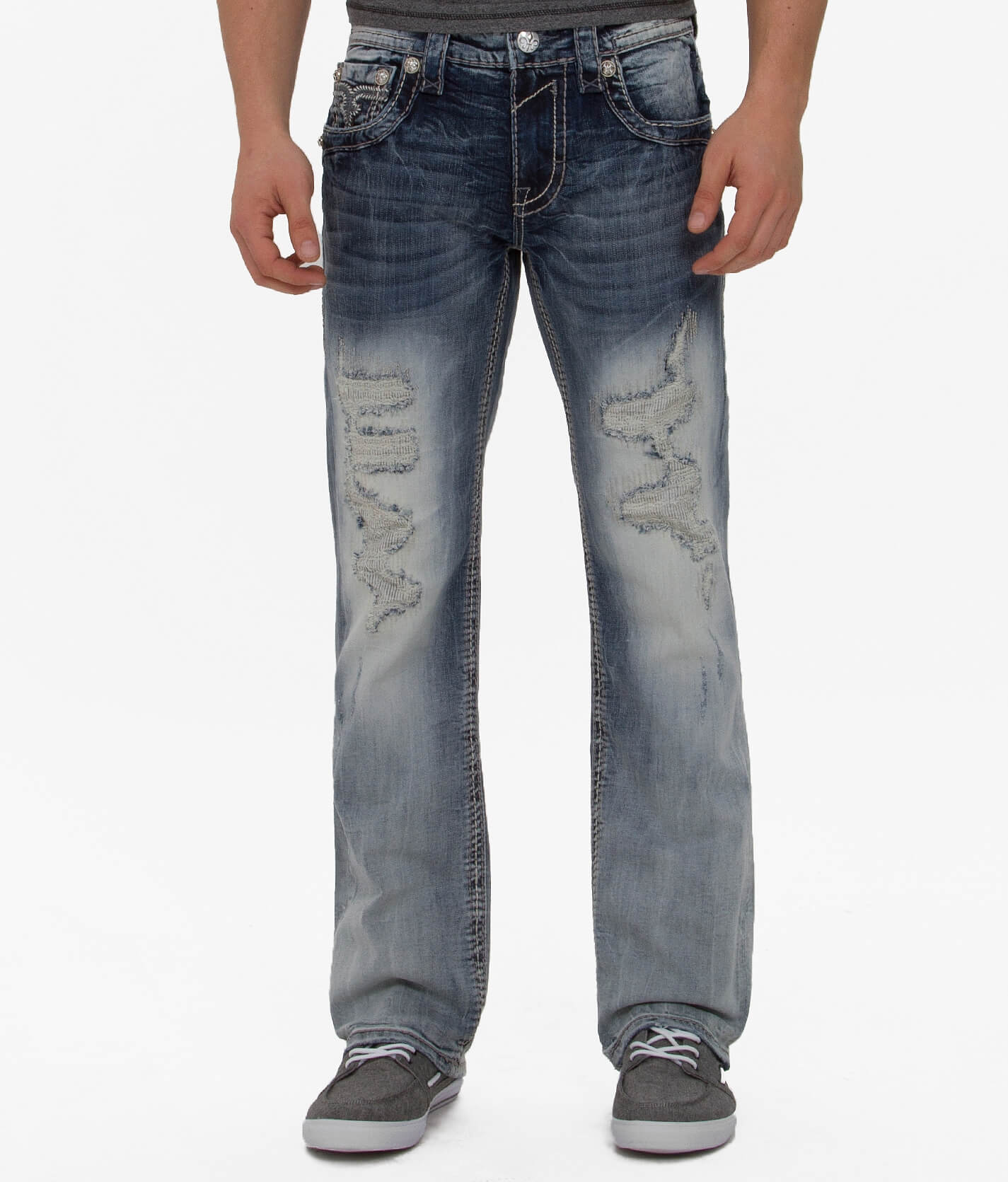 rock revival mikael slim straight jean