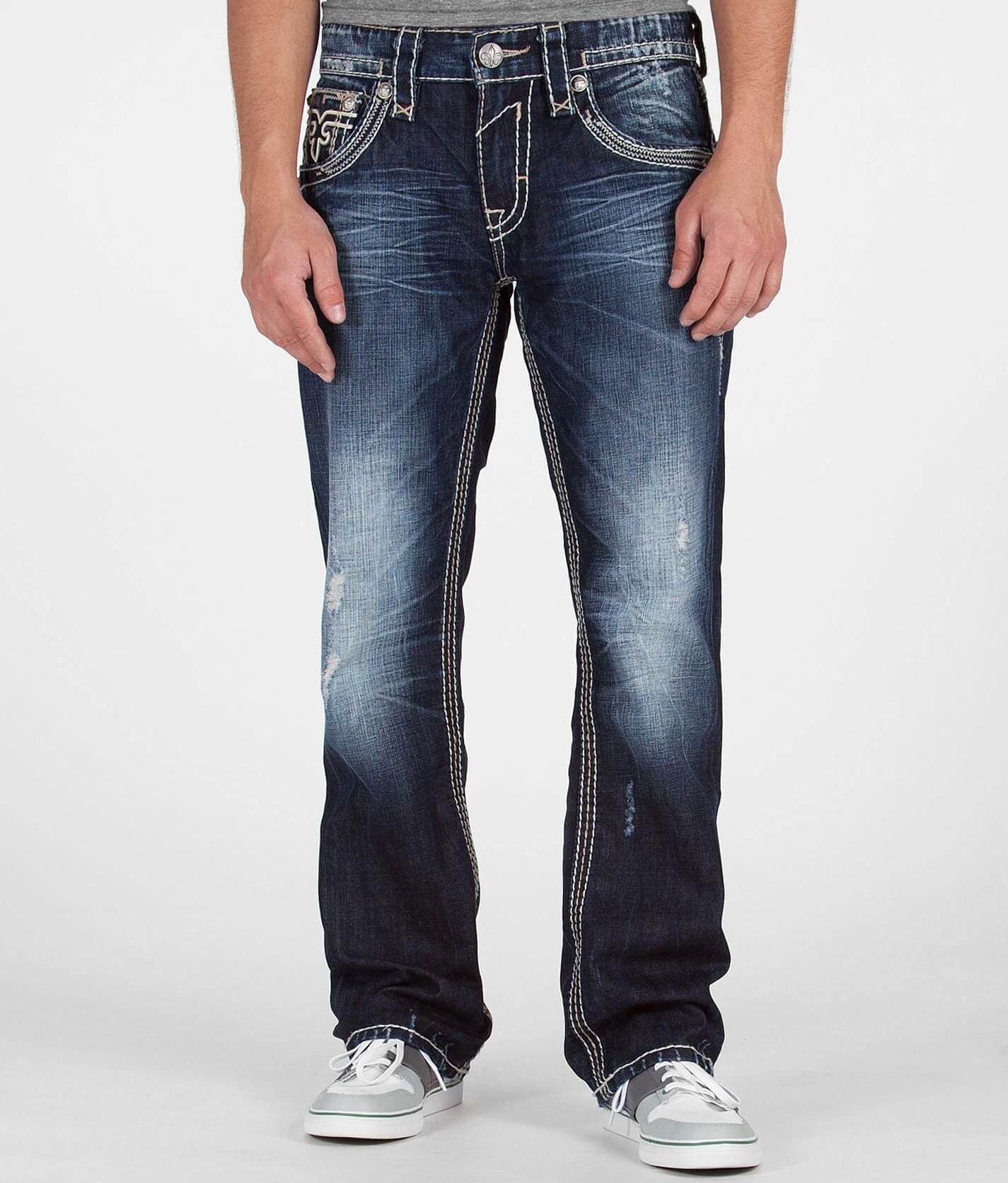 Rock Revival Jasper Slim Straight Jean - Men's Jeans in Jasper SM9