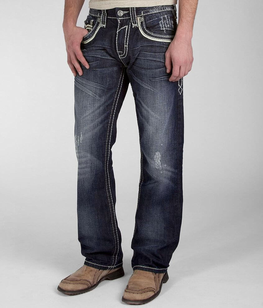 Rock Revival Dino Relaxed Straight Jean front view