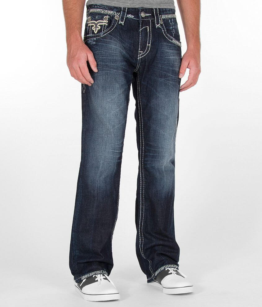 Rock Revival Richie Relaxed Straight Jean - Men's Jeans in Richie ET5 ...