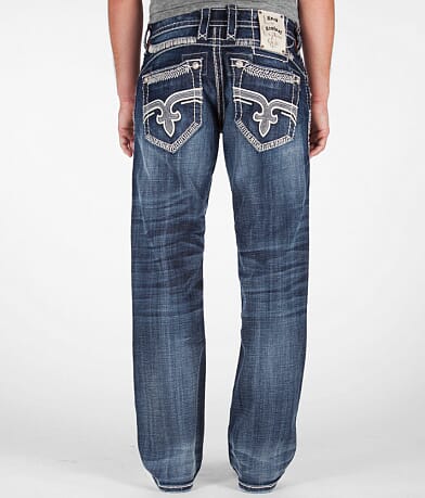 Rock Revival Thom Relaxed Straight Jean BACK