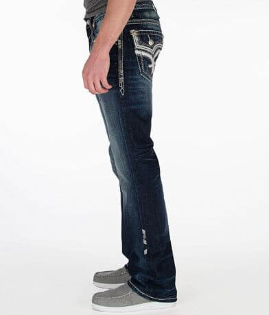 Rock Revival James Boot Jean full left side view