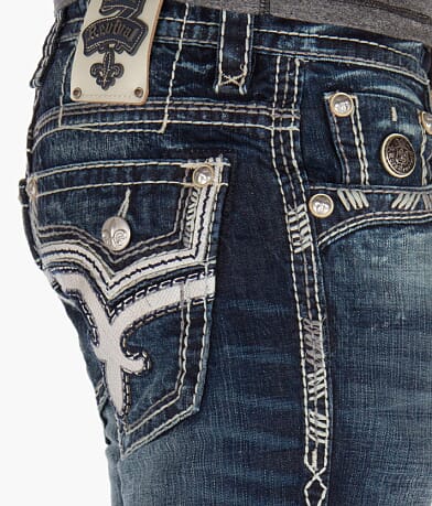 Rock Revival James Boot Jean right detail view