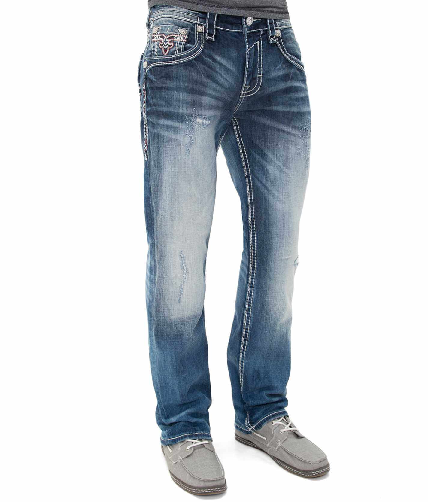 rock revival mens jeans buckle