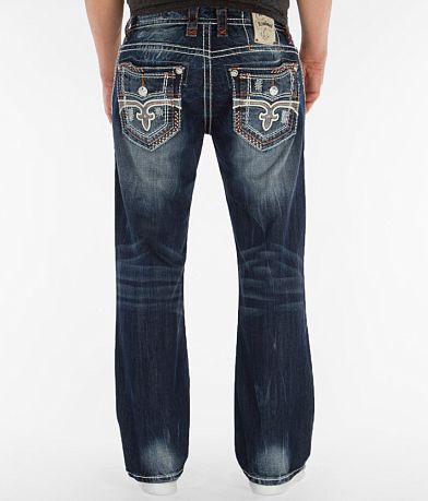 Rock Revival Kael Relaxed Straight Jean BACK