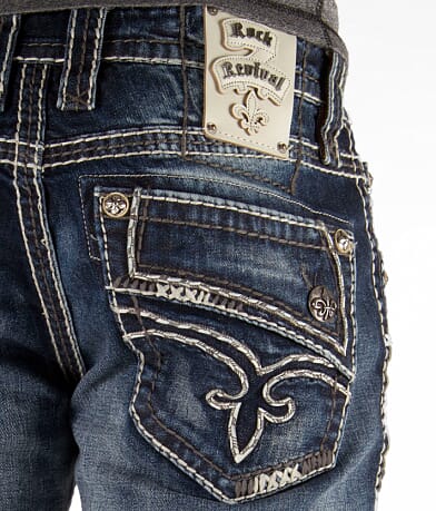 Rock Revival Destin Boot Jean BACK_POCKET