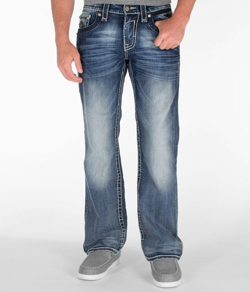 Rock Revival Dylan Relaxed Straight Jean front view