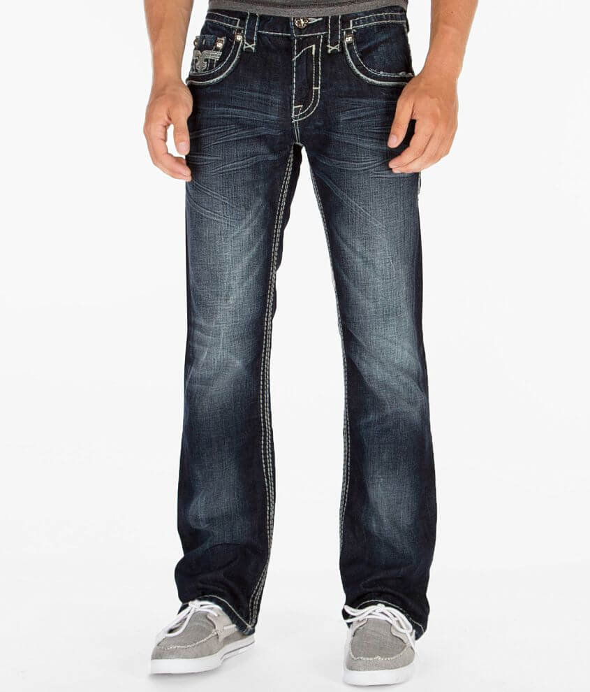 Rock Revival Daren Slim Boot Jean front view