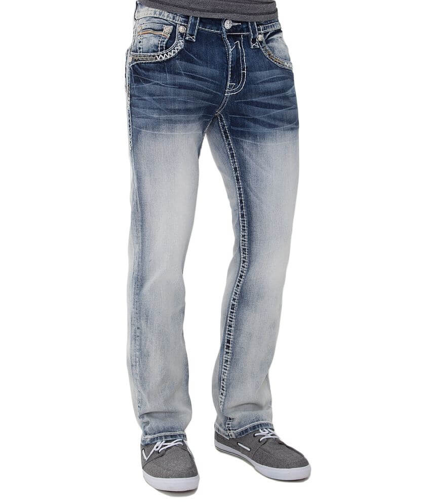 Rock Revival Clark Straight Jean front view