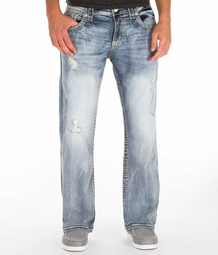 Rock Revival Chester Relaxed Straight Jean front view