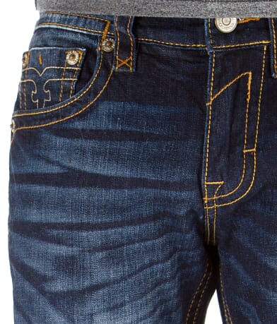 Rock Revival Ryker Straight Jean front pocket view