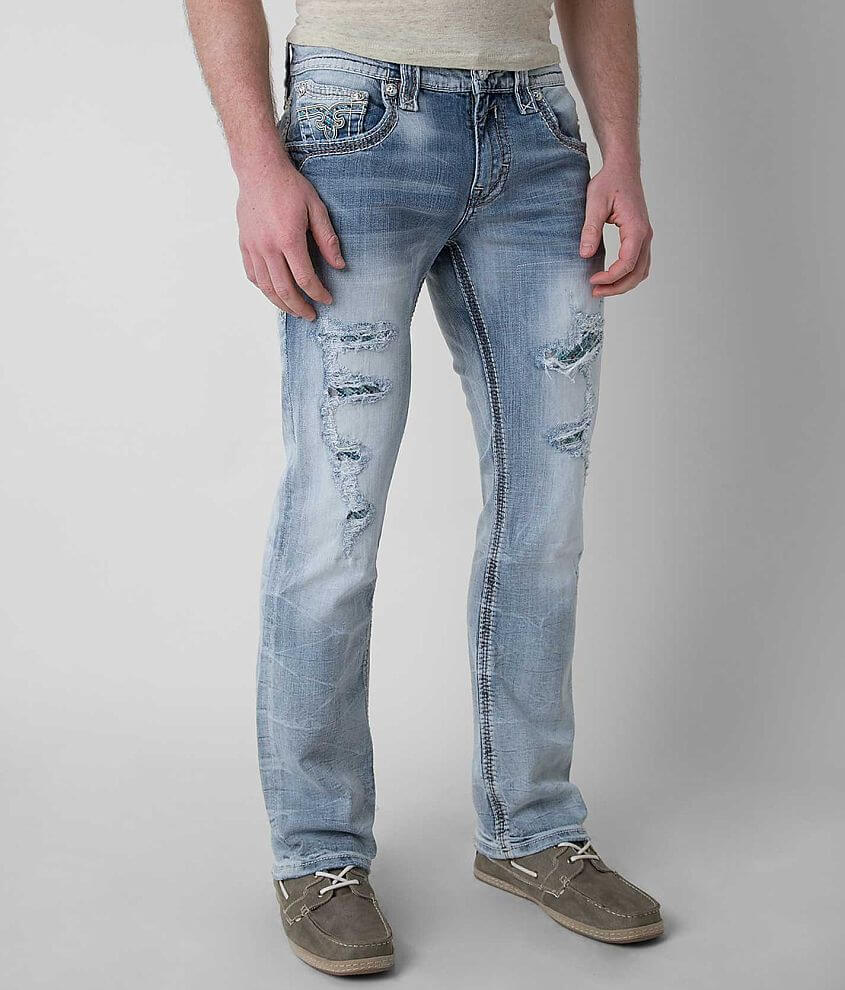Rock Revival Tom Straight Stretch Jean front view
