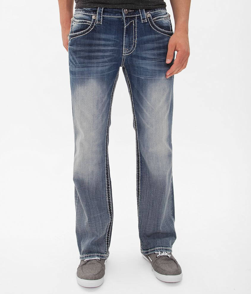 Rock Revival Mike Relaxed Straight Jean front view