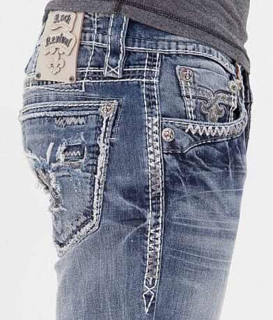 Rock Revival Norma Slim Boot Jean right detail view