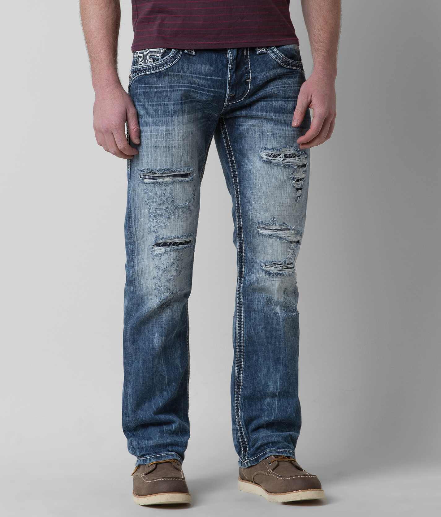 mens rock revival jeans 34x34