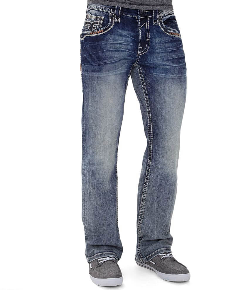 Rock Revival Cepheus Relaxed Straight Jean front view