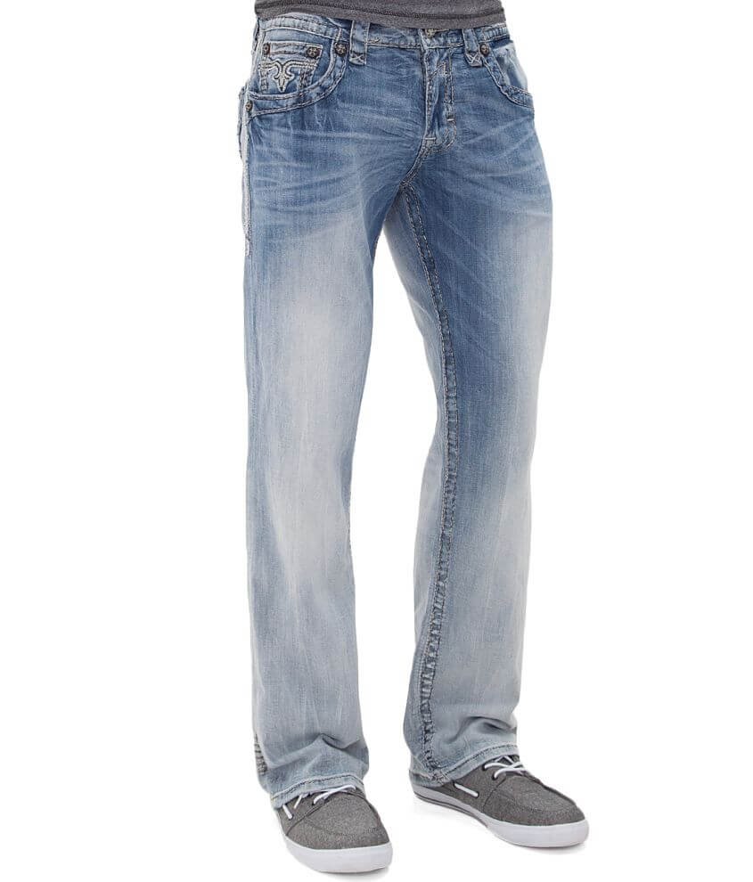 Rock Revival Addox Straight Stretch Jean front view