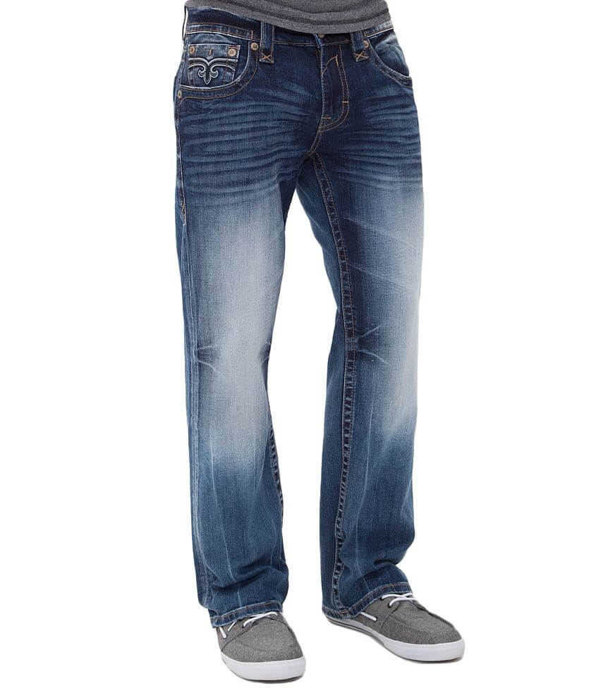 Rock Revival Matlock Relaxed Straight Jean front view