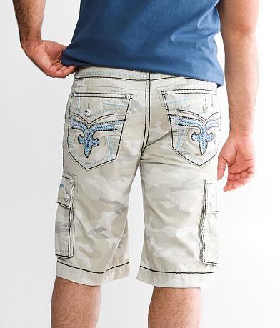 Rock Revival Classic Camo Cargo Short BACK
