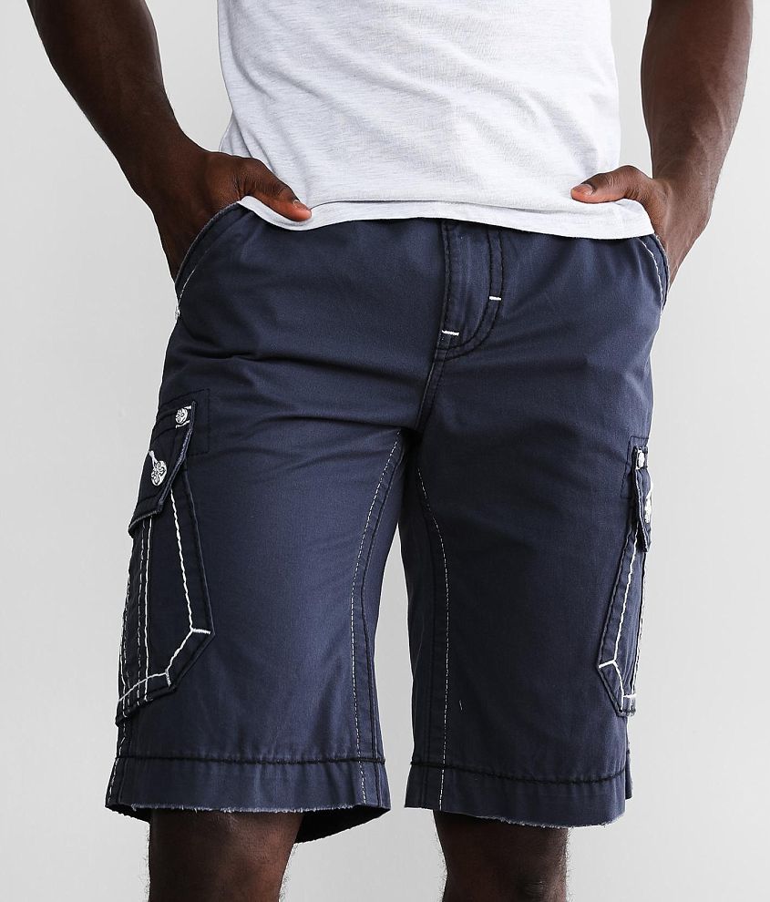 Rock Revival Classic Cargo Short - Men's Shorts in Navy | Buckle