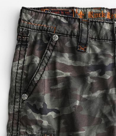 Rock Revival Classic Camo Cargo Short misc detail 1 view