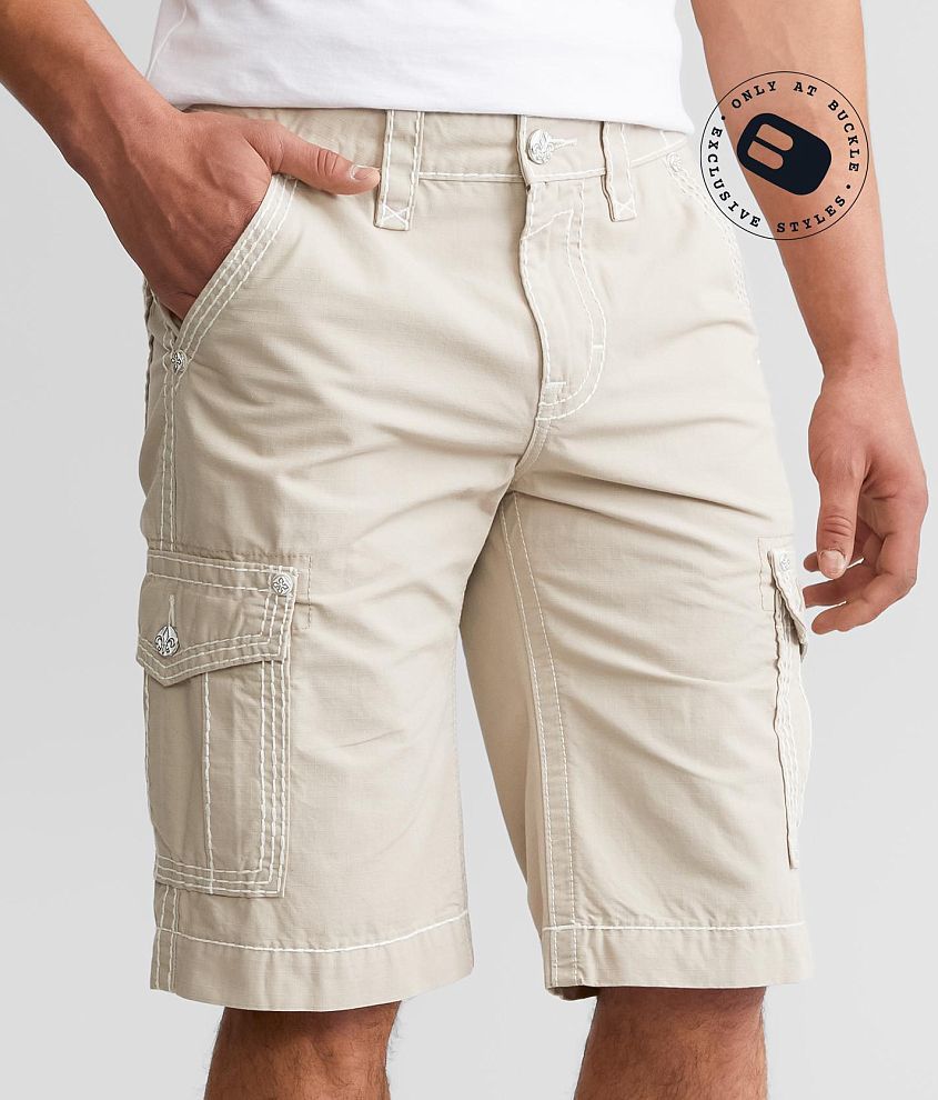 Rock Revival Classic Ripstop Cargo Short front view