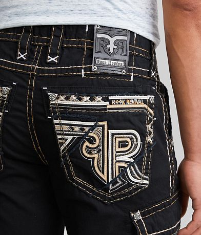 Rock Revival Classic Cargo Short BACK_POCKET