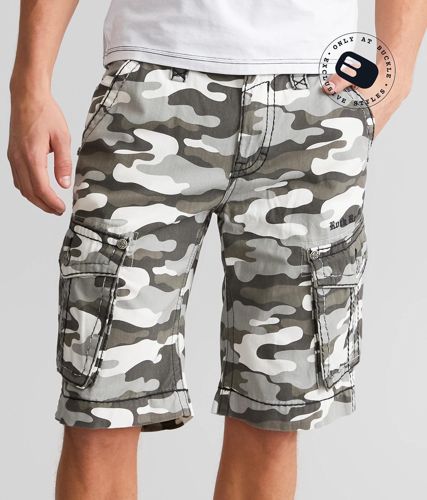 Camo Cargo Shorts - Shorts