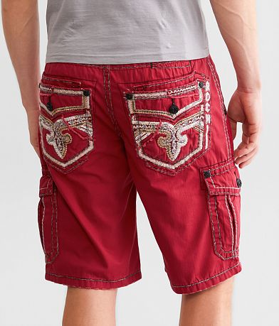 Rock Revival Classic Cargo Stretch Short back view