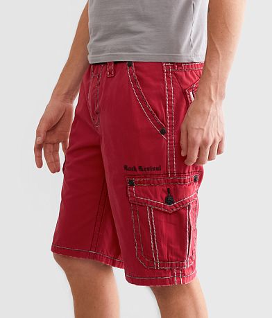 Rock Revival Classic Cargo Stretch Short full right side view