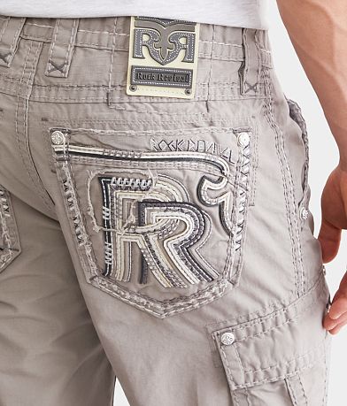 Rock Revival Classic Ripstop Cargo Short BACK_POCKET