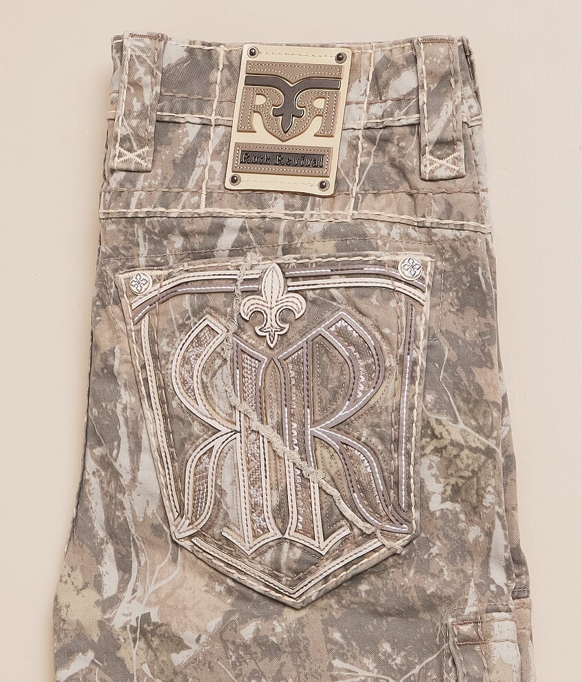 Camo Cargo Stretch Short