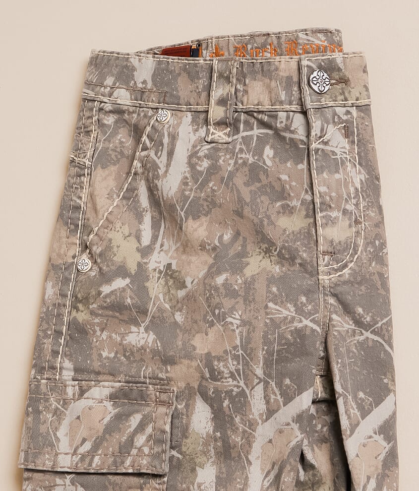 Camo Cargo Stretch Short