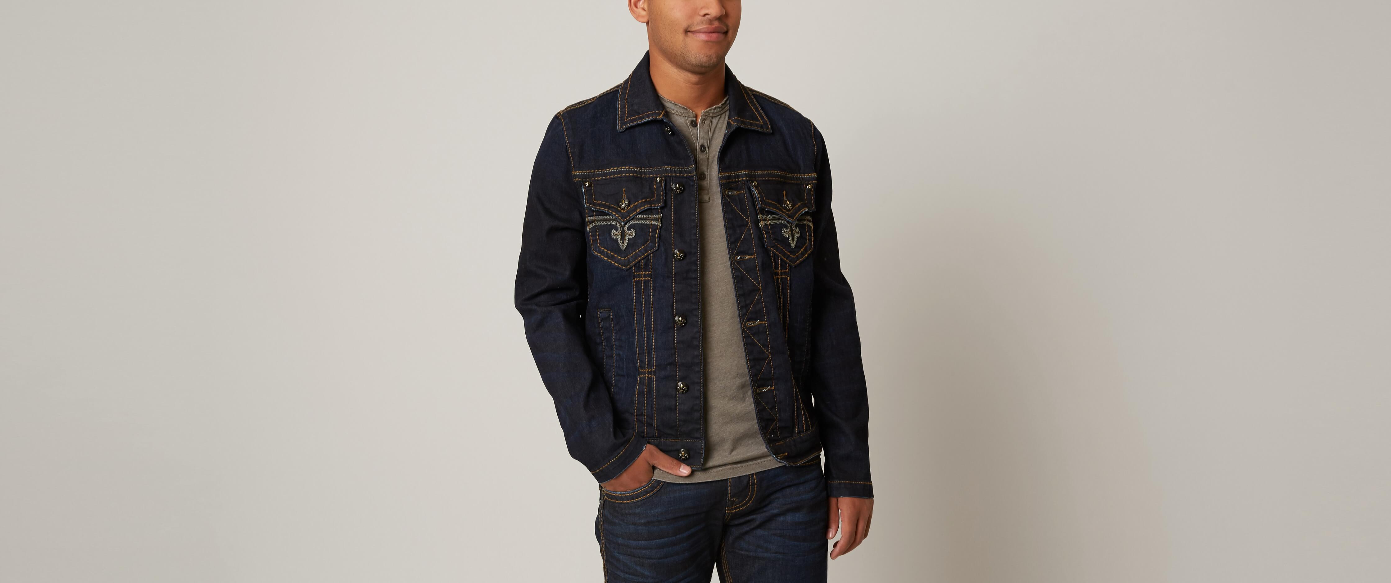 buckle jean jacket