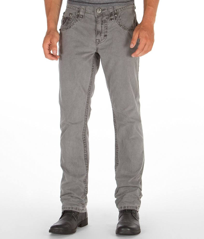 Rock Revival Twill Slim Straight Pant front view