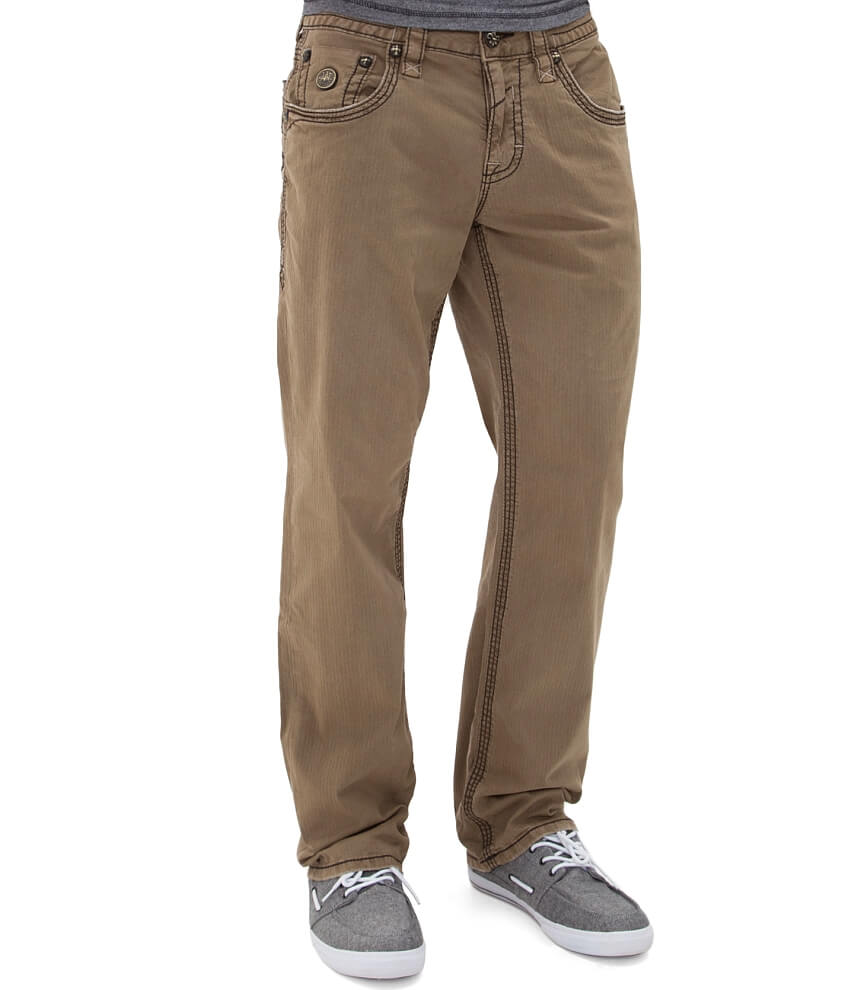 Rock Revival Twill Relaxed Straight Pant front view