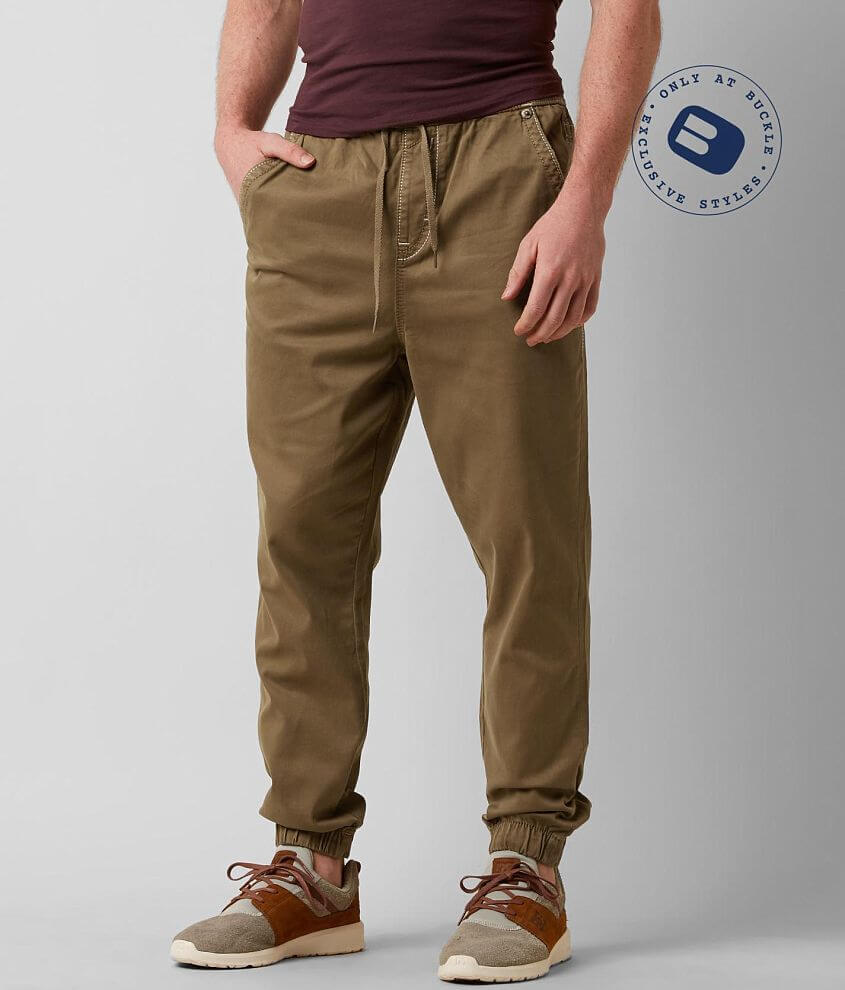 Rock Revival Twill Jogger Pant front view