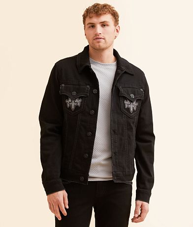Rock Revival Jegor Denim Stretch Jacket front view