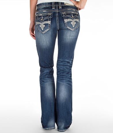 Rock Revival Jillian Easy Boot Stretch Jean back view