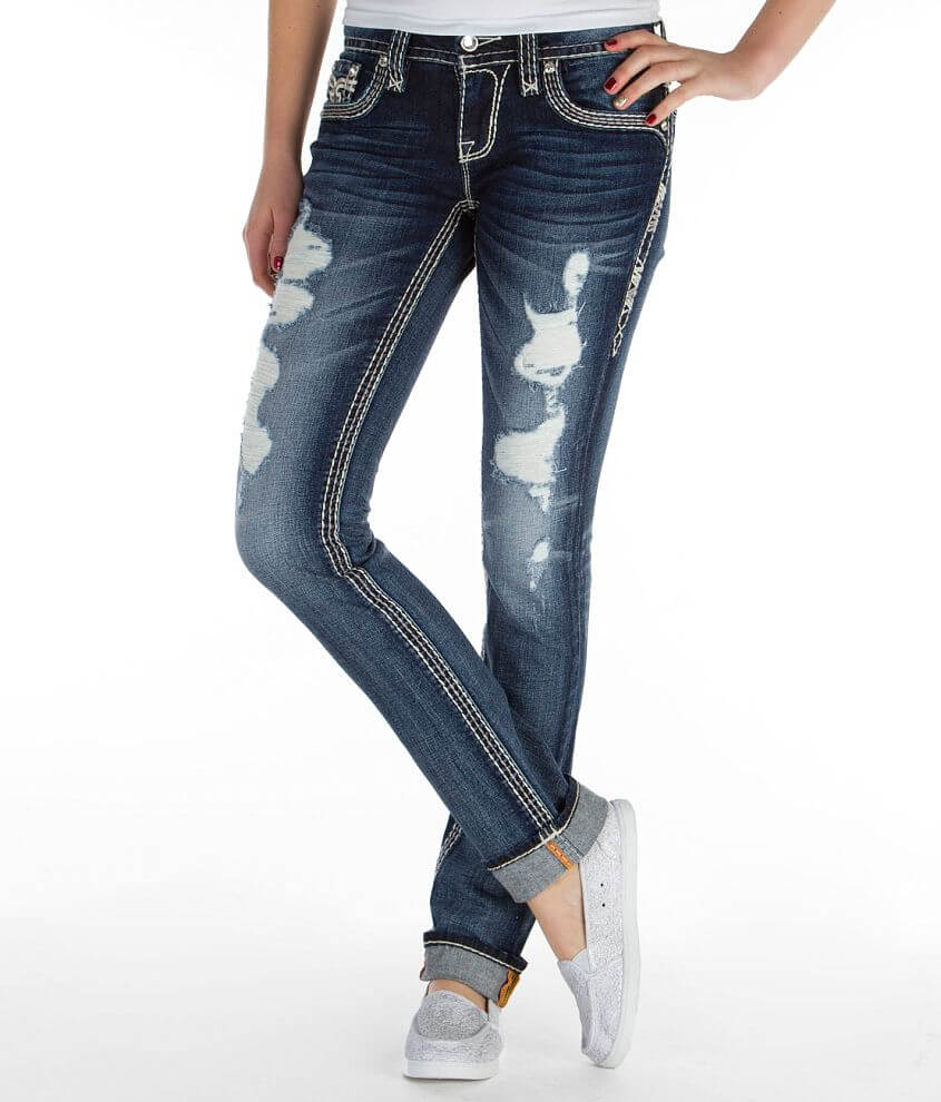 Rock Revival Felicia Straight Stretch Jean front view