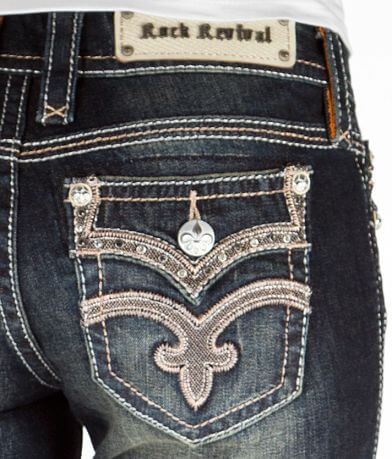 Rock Revival Drew Boot Stretch Jean BACK_POCKET