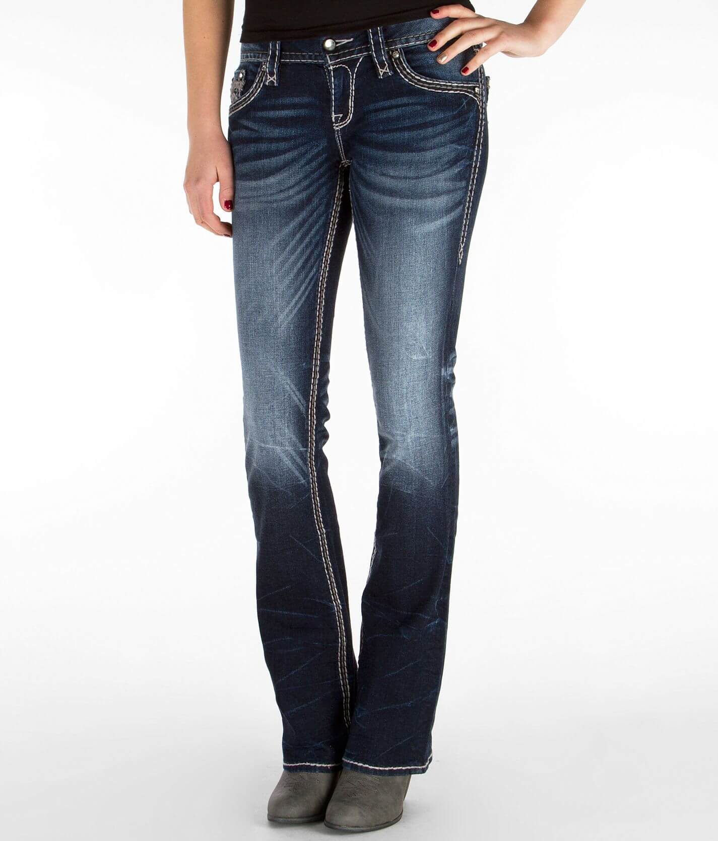 Rock Revival Drew Boot Stretch Jean - Women's Jeans in Drew B2