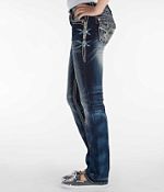 ROCK REVIVAL Berry Straight high quality Stretch Jean Size 27