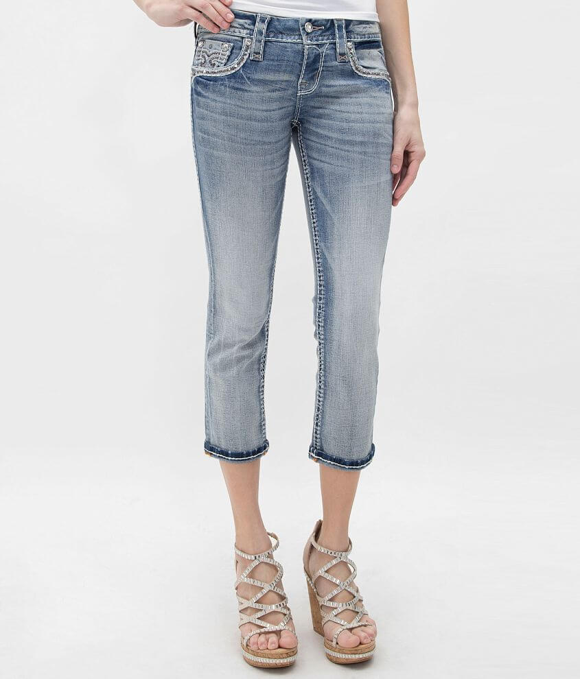 Rock Revival Karla Stretch Cropped Jean front view