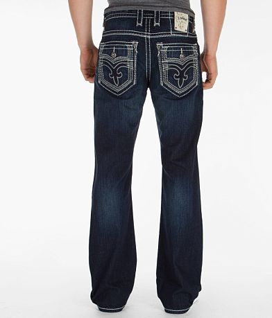 Rock Revival Bruno Boot Jean back view