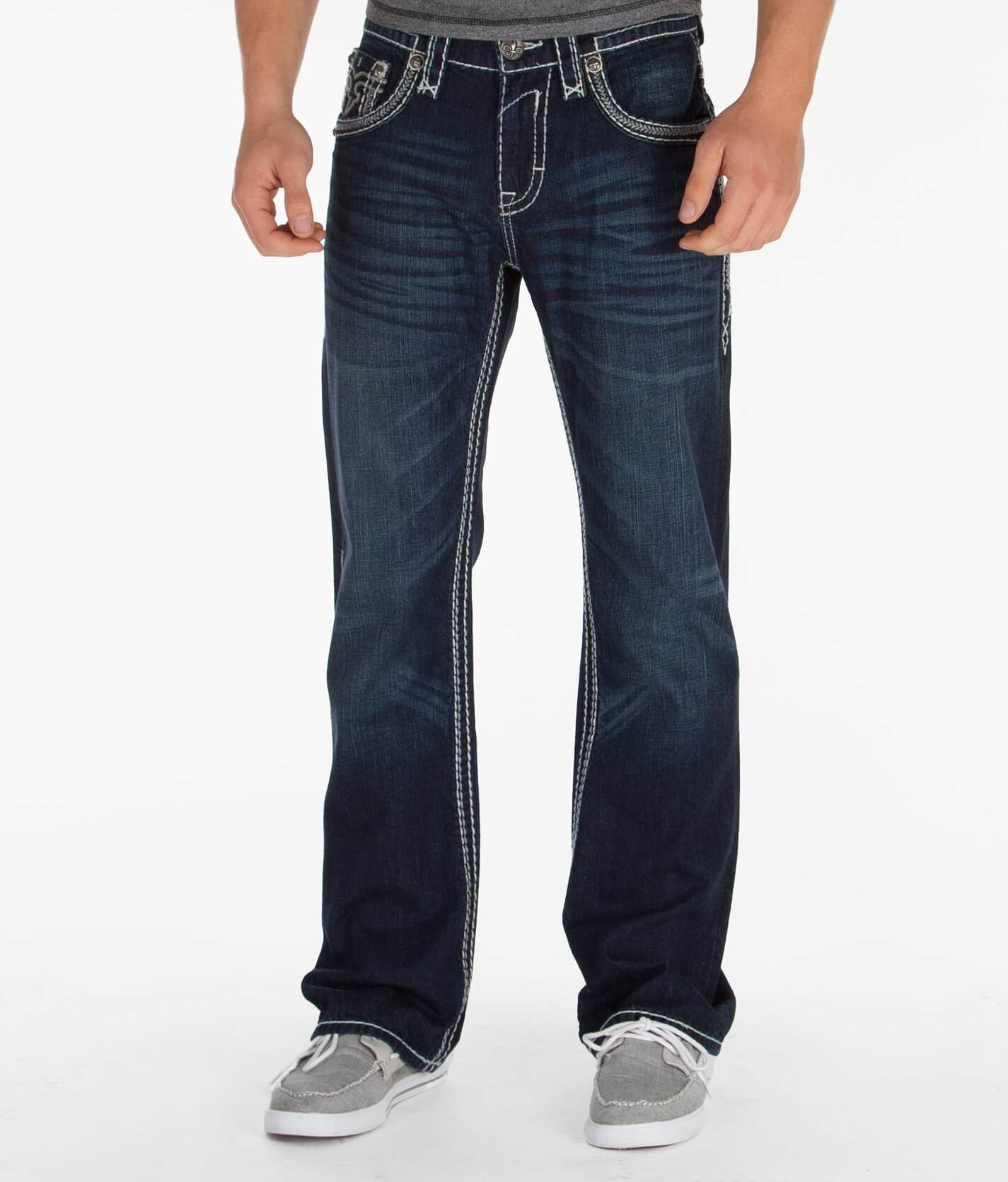 rock revival bootcut jeans mens